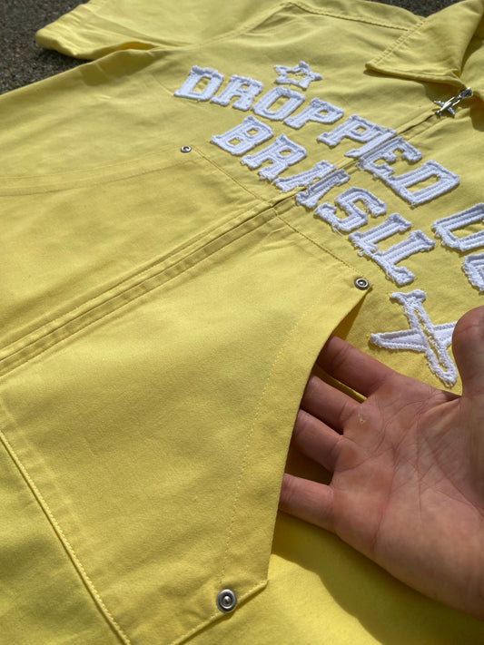 Worker Tee Brasil Yellow