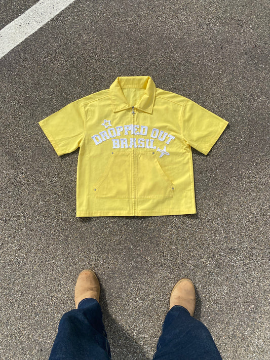 Worker Tee Brasil Yellow